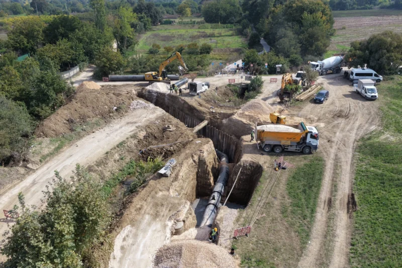 Bursa’da 5 Bin 800 Metrelik Yeni İçme Suyu Hattı İnşa Ediliyor