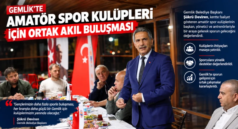 Kulüpler Başkan Deviren’le Buluştu