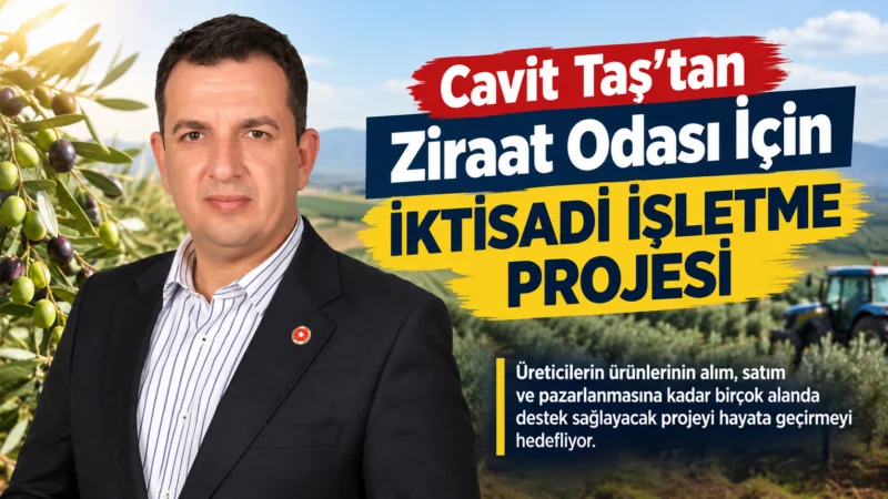 Ürünlerin alım satımından ilaç ve gübre tedarikine kadar birçok alanda üreticiye destek sağlayacak proje gündemde